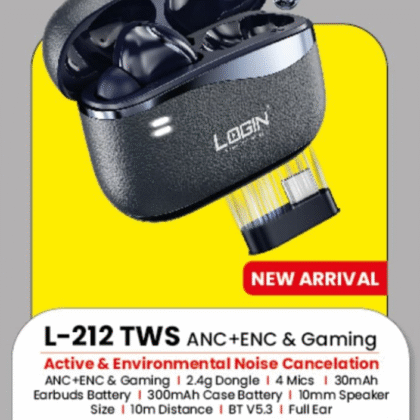 L-212 TWS ANC+ENC & Gaming Earbuds
