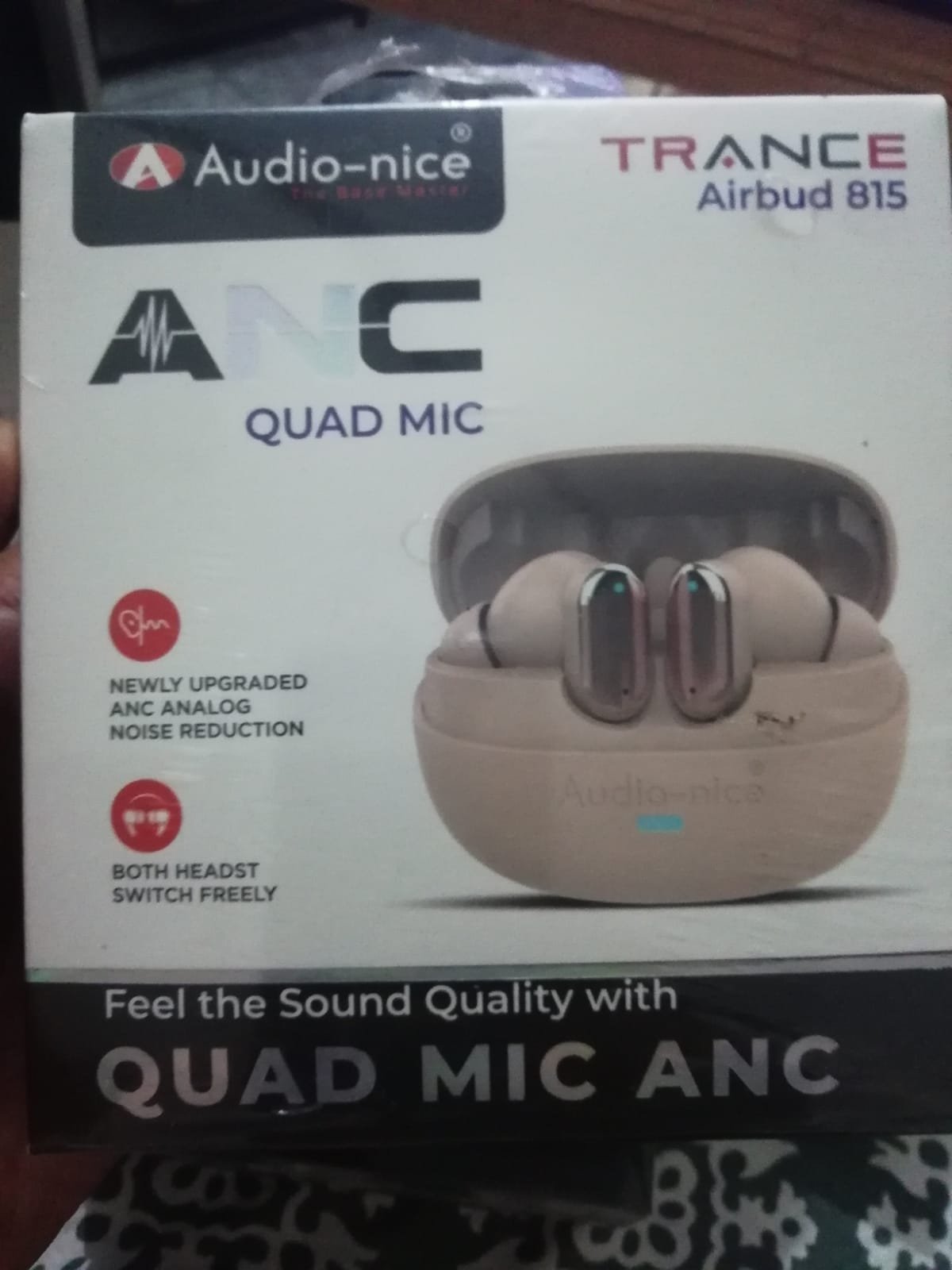 Audio-noise Trance Airbud 815 ANC Wireless Earbuds - Image 2