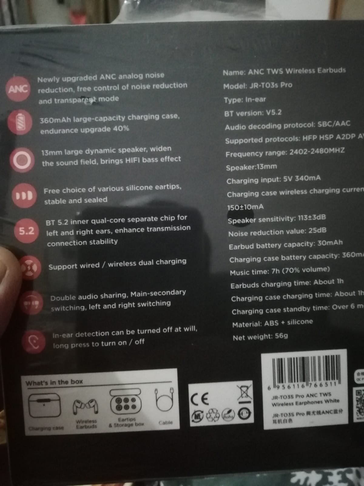 Audionic Trance Airbud 815 ANC Wireless Earbuds